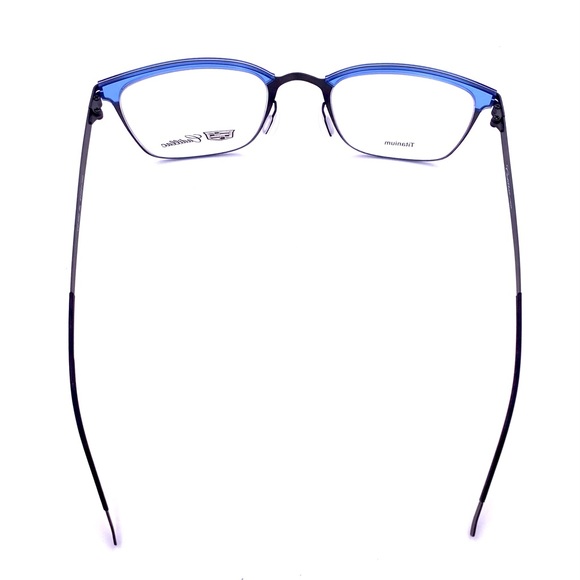 Titanium Eyeglasses Blue Crystal by Cadillac Durable & Lightweight 51-21-140 - Picture 4 of 8
